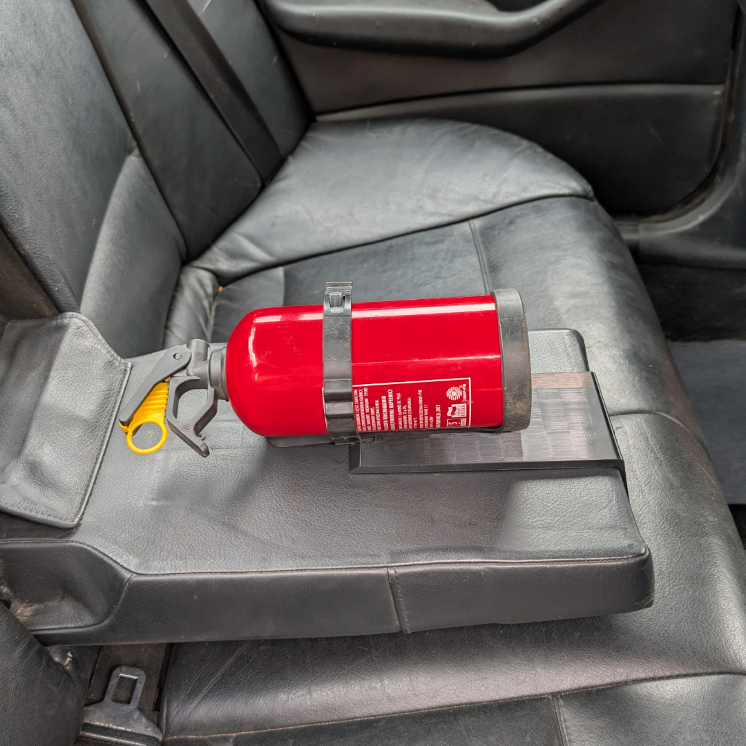 [FILE ONLY]E46 Arm Rest Extinguisher Mount STL FILE