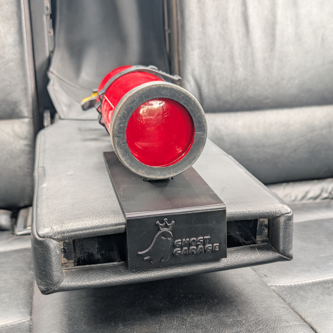 [FILE ONLY]E46 Arm Rest Extinguisher Mount STL FILE