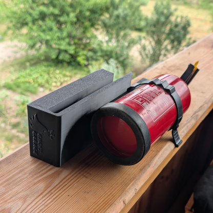 [FILE ONLY]E46 Arm Rest Extinguisher Mount STL FILE